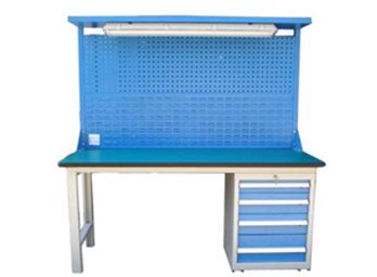 标准四抽单侧柜挂板工作台BD-GZT-18
